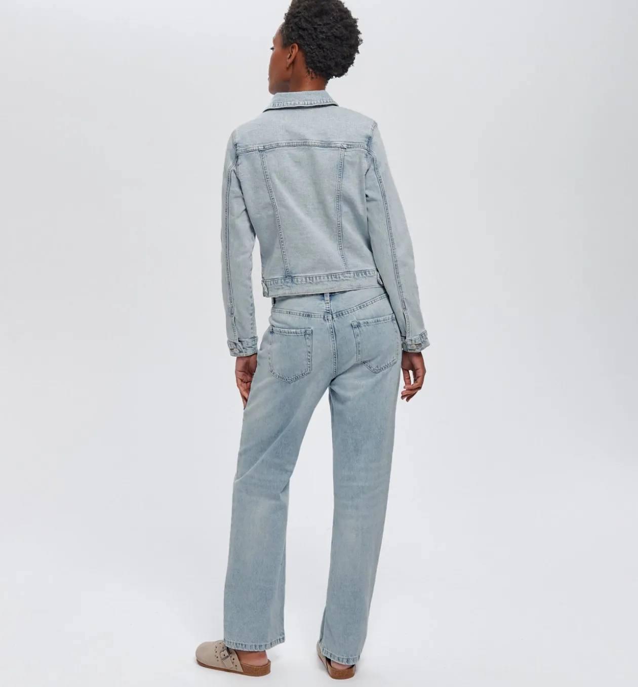 Promod Veste en jean Femme - Jean très clair Jeantrèsclair Best Sale