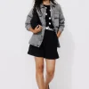 Promod Veste en jean oversize Femme - Jean noir Jeannoir Best