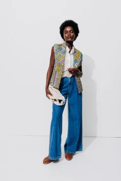 Promod Veste matelassée imprimée - Imprimé multicolore Imprimémulticolore Sale