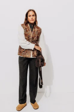 Promod Veste matelassée imprimée - Imprimé multicolore Imprimémulticolore Discount