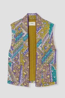 Promod Veste matelassée imprimée - Imprimé multicolore Imprimémulticolore Sale