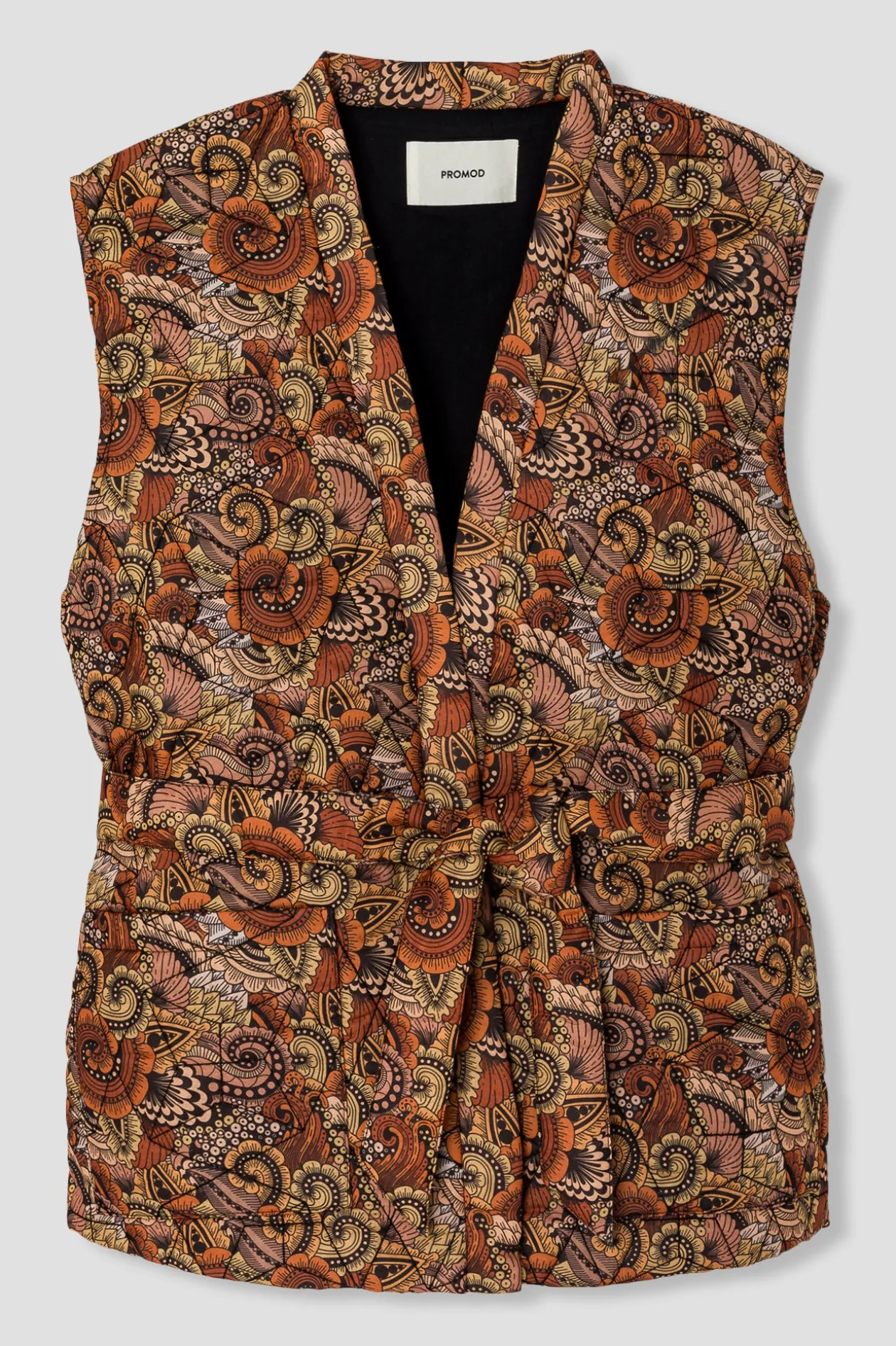 Promod Veste matelassée imprimée - Imprimé multicolore Imprimémulticolore Discount