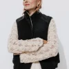 Promod Veste moumoute sans manches - Noir Shop