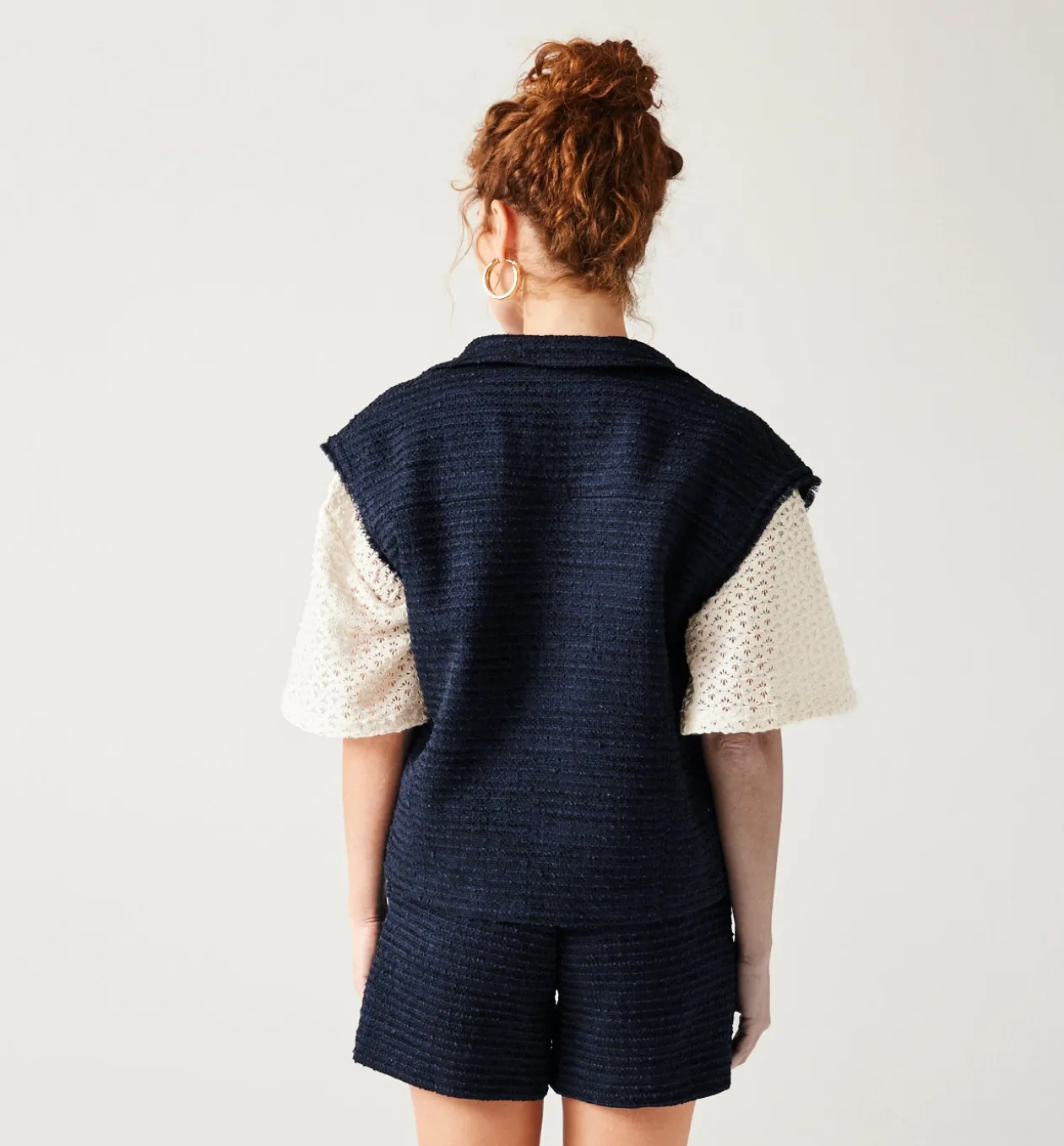 Promod Veste sans manches Femme - Marine New