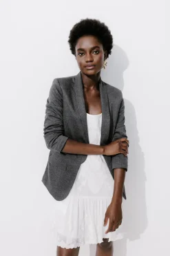 Promod Veste tailleur carreaux Femme - Imprimé multicolore Imprimémulticolore Store