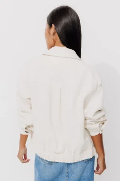 Promod Veste tweedée Femme - Ecru Hot